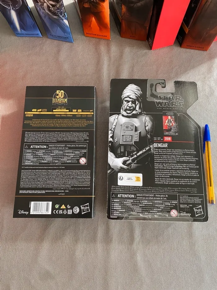 Figurines Star Wars Black Series -  Jaxxon + Dengar - Lucasfilm Disney - photo numéro 3