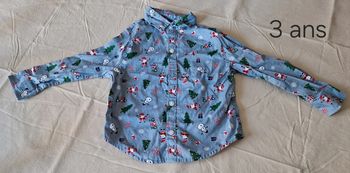 Chemise 3 ans