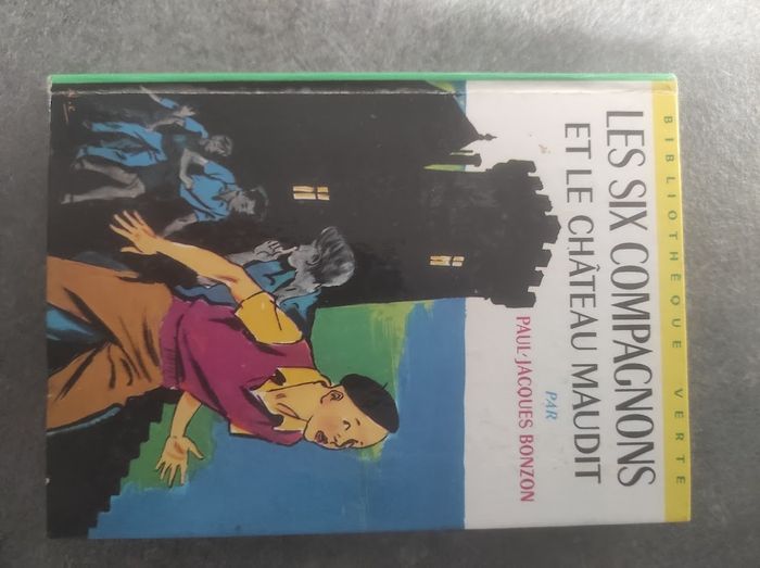 Les six Compagnons et le château maudit PJ Bonzon Bibliothèque Verte cartonnée 1967