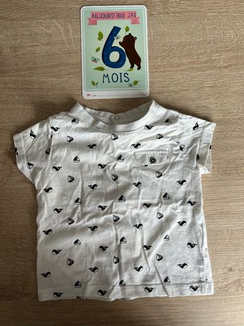 Maillot manche courte 6 mois