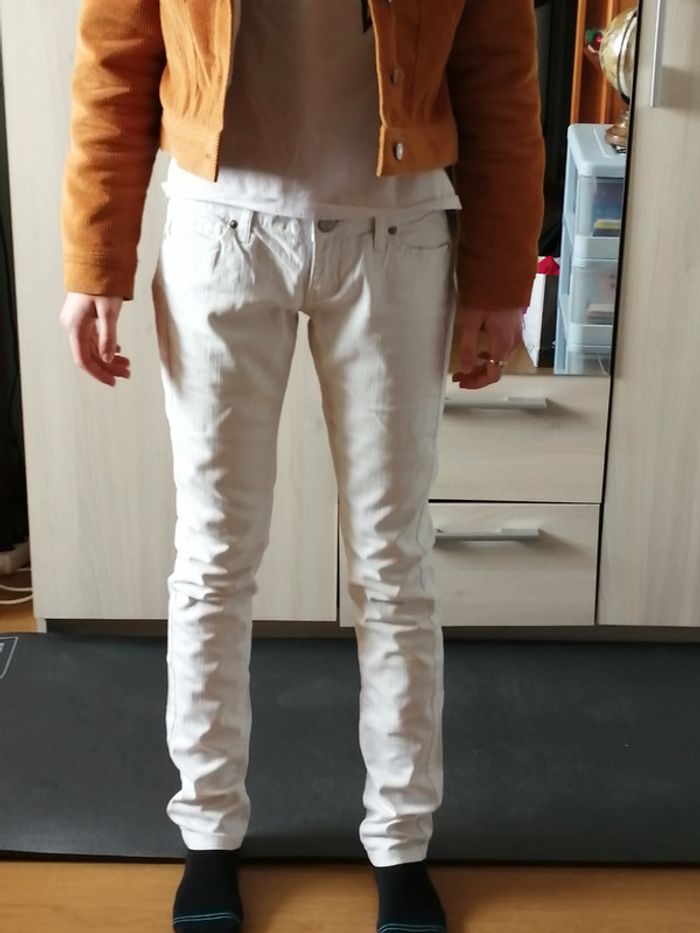 Jean blanc Mango Taille 36