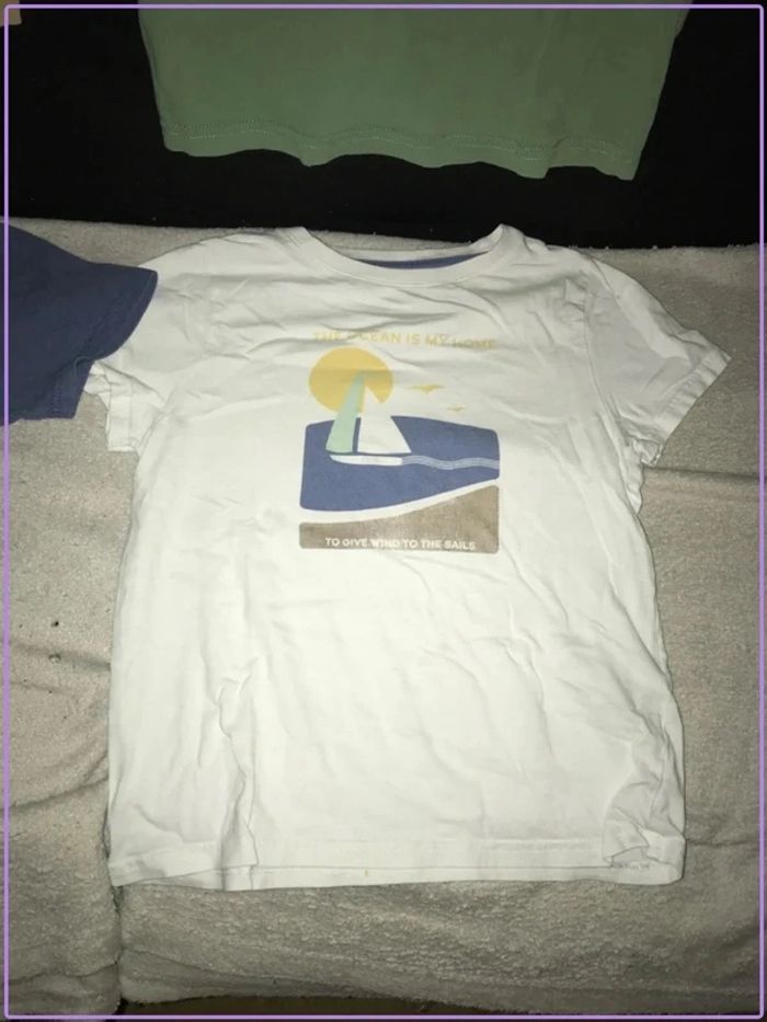 Lot de 4 t-shirt garçon – taille 8 ans -diverses marque 6 - photo numéro 4