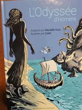 Livre l'odyssée d'Homère neuf