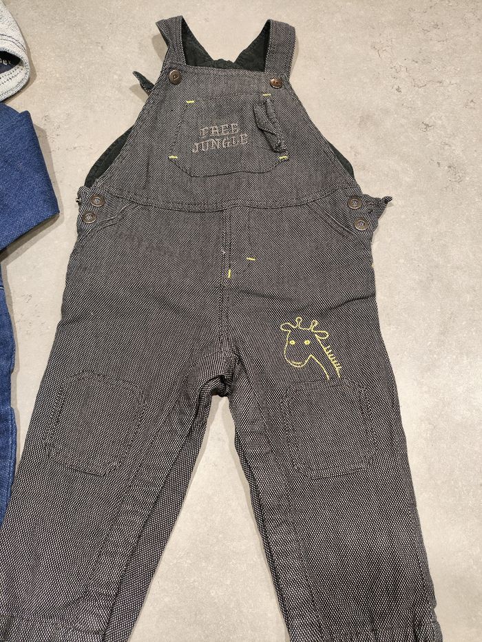 Lot bébé 6 mois – Salopette + combinaison + pantalon Orchestra - photo numéro 5