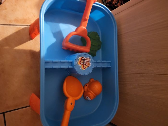 Petite table pat patrouille  2 bacs - photo numéro 3