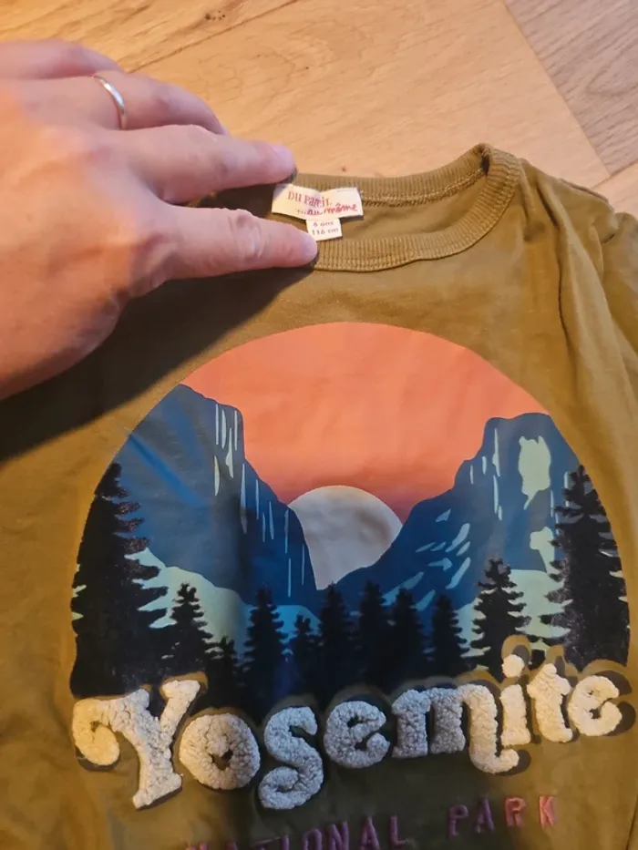 T-shirt Yosemite dpam - photo numéro 2