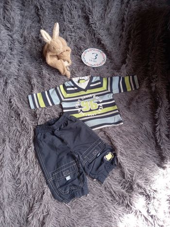 Ensemble garçon 3 mois