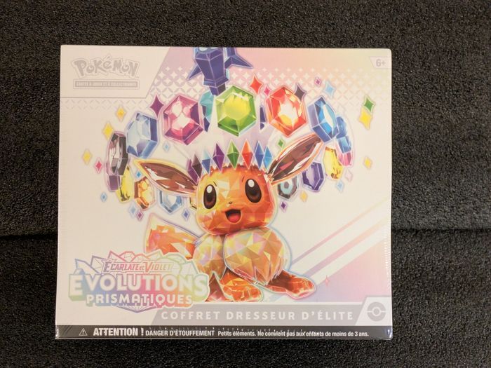 Pokémon coffret dresseur d'élite Évolutions prismatiques - photo numéro 1