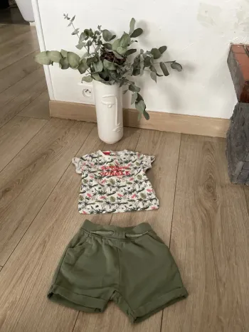 Ensemble jungle kaki