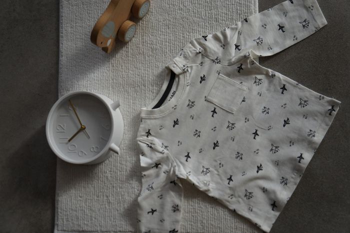 T shirt manches longues 6 mois avion