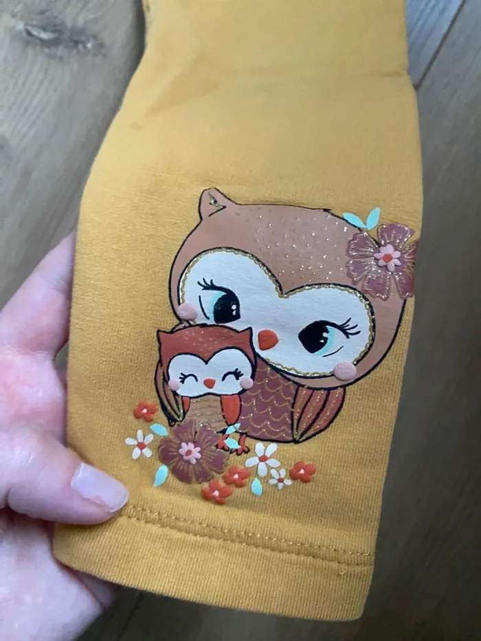 Legging avec motif petite chouette - photo numéro 2