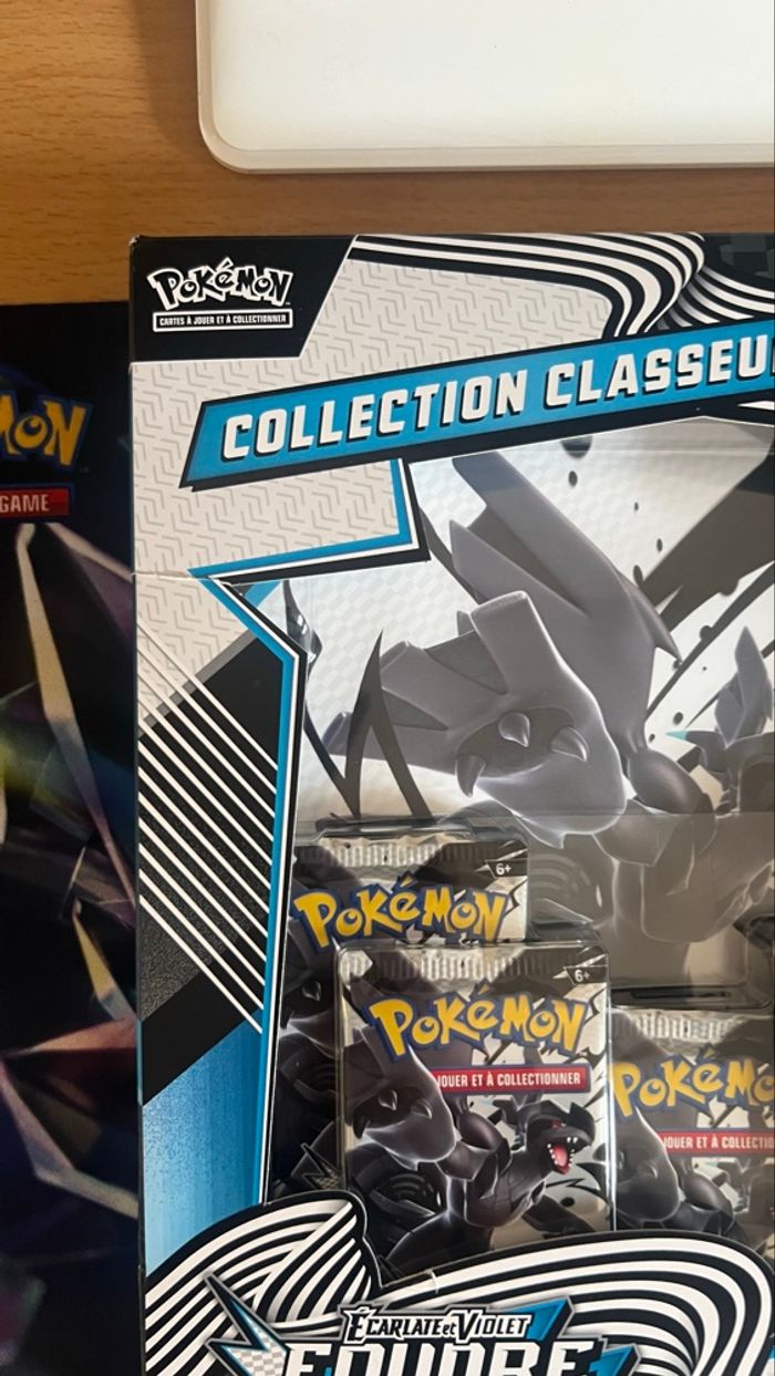 Duo de coffret classeur Pokémon foudre noire ex10.5 - photo numéro 3