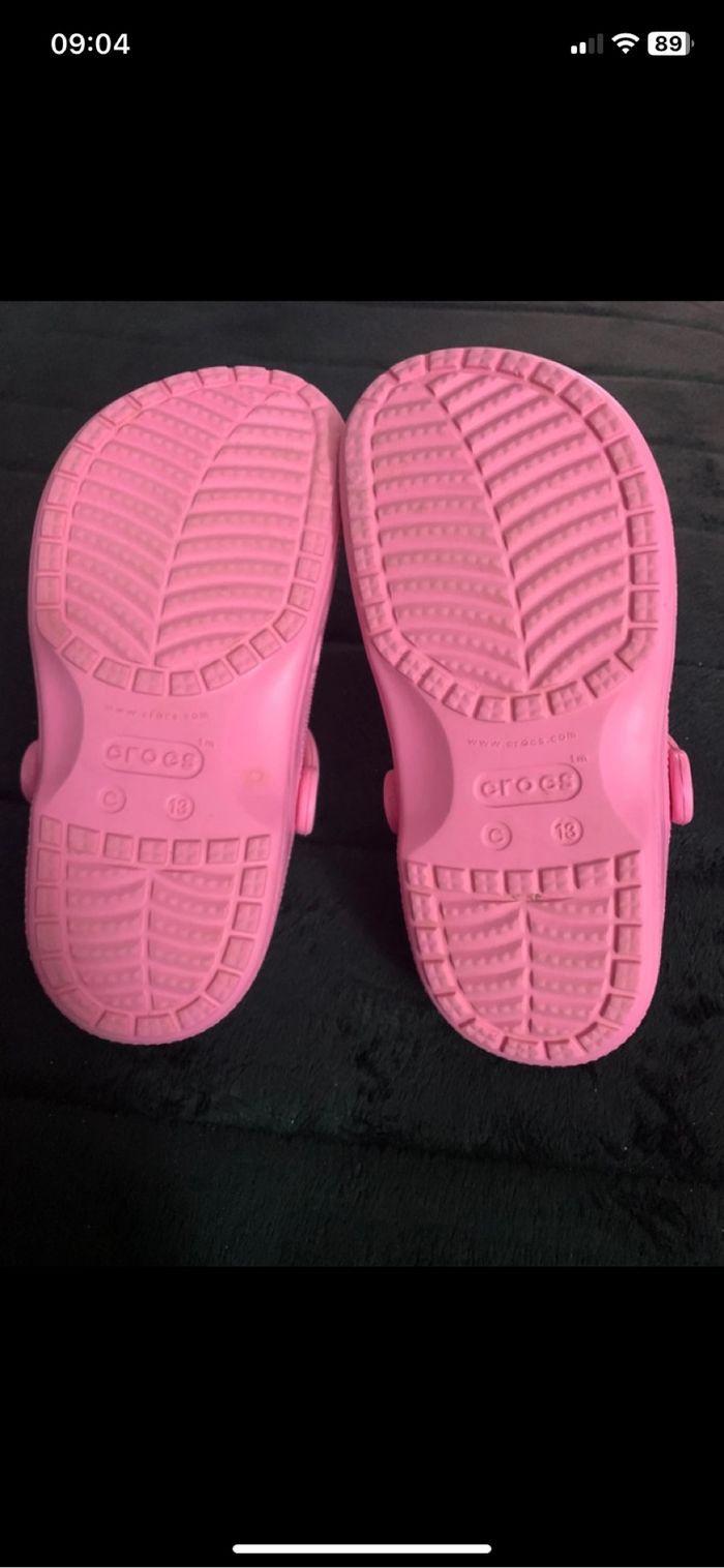 Sabots Crocs roses - photo numéro 6