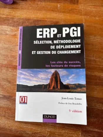 Livre ERP et PGI, sélection, méthodologie et déploiement et gestion du Changement