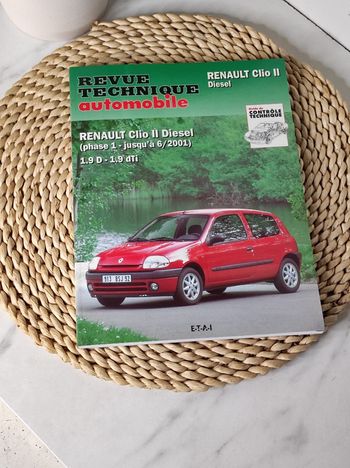 Revue technique automobile Renault Clio 2