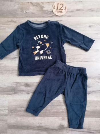 Pyjama 2 pièces 12 mois