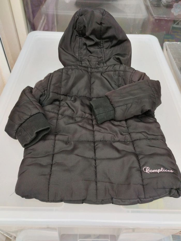 Blouson 4 ans fille Complices noir - photo numéro 9