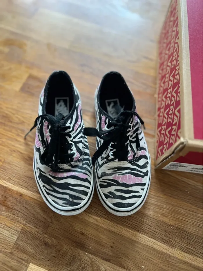 Vans zebra daze black - photo numéro 3