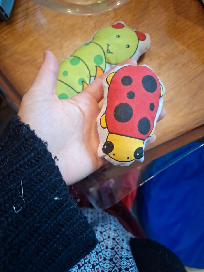 Pelluche insectes enfin petites betes - photo numéro 3