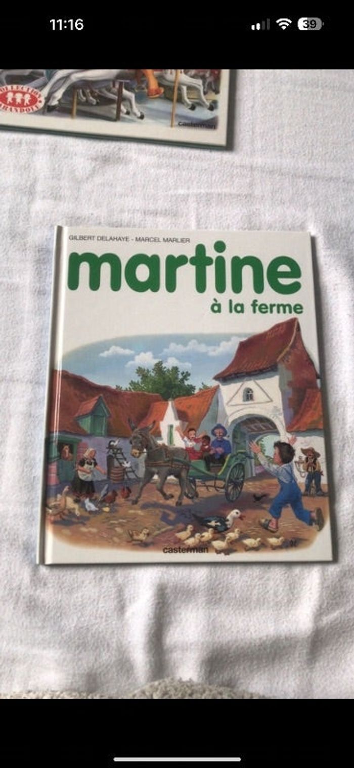 Livre pour enfant Martine - numéro 1