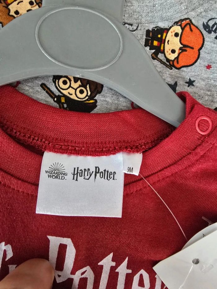 Lot de 2 tee shirts manches longues Harry potter - photo numéro 4