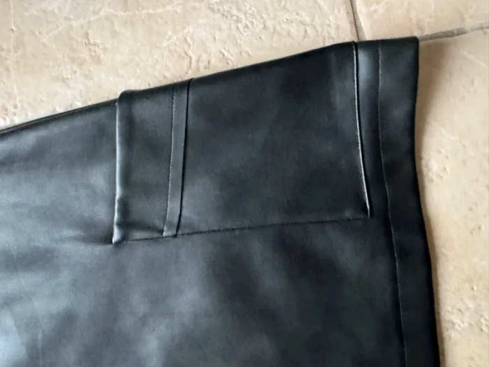 Robe Zara simili cuir fille - photo numéro 6