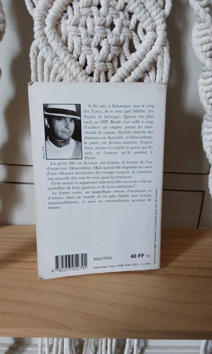 Livre La femme secrète Bernard Lenteric - photo numéro 2