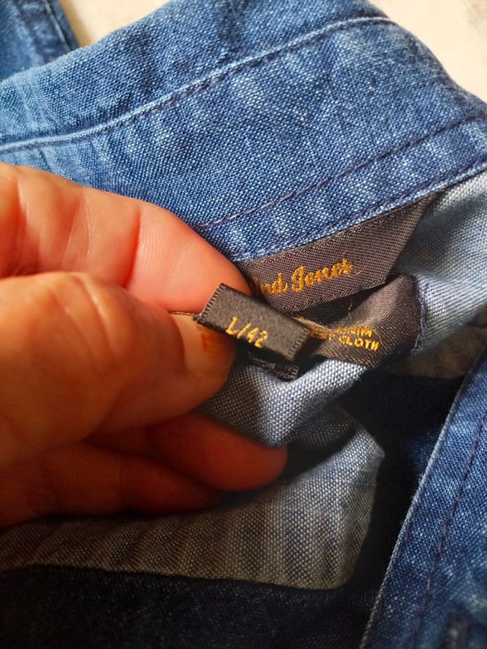 Chemise en jean Jack & Jones L - photo numéro 9