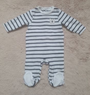 Pyjama velours 3 mois 