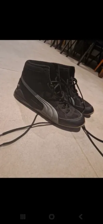 Puma vintage noir 39 très bon etat