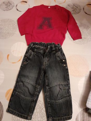 Ensemble jean + pull