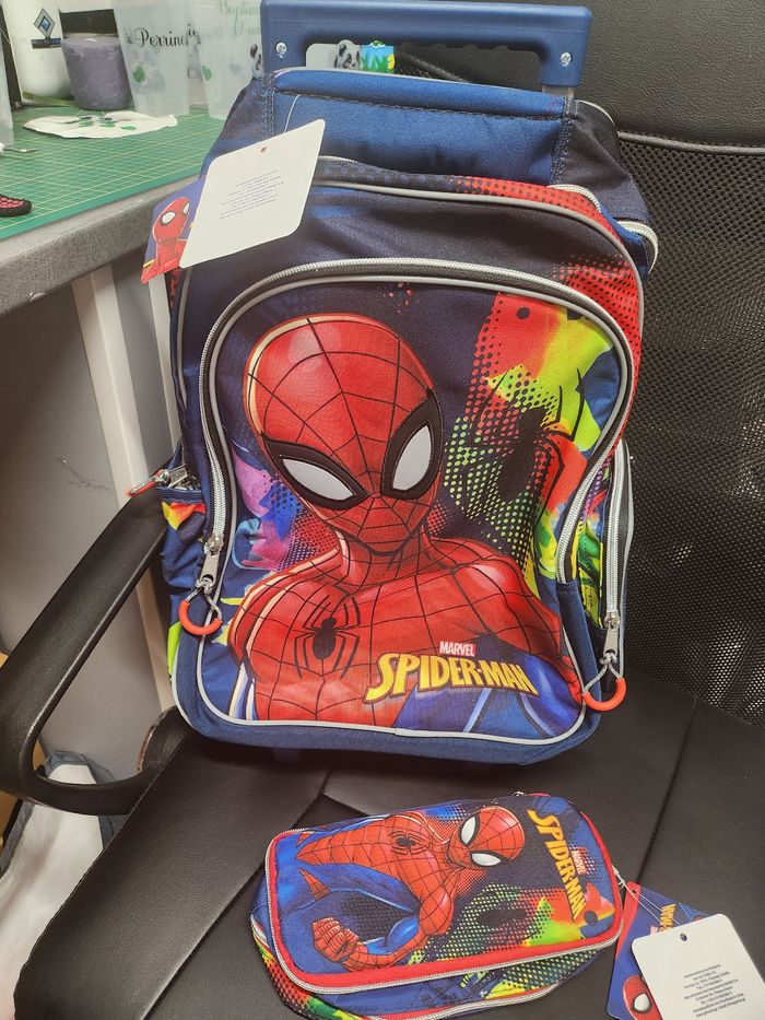 Sac a roulette avec trousse double