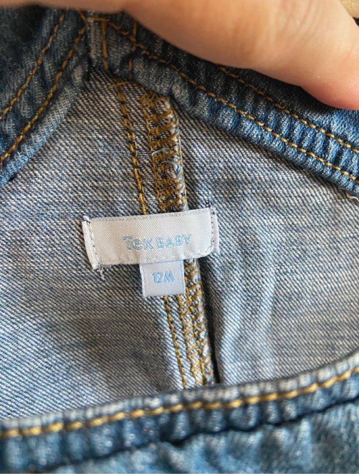 Robe en jean 12 mois - photo numéro 4