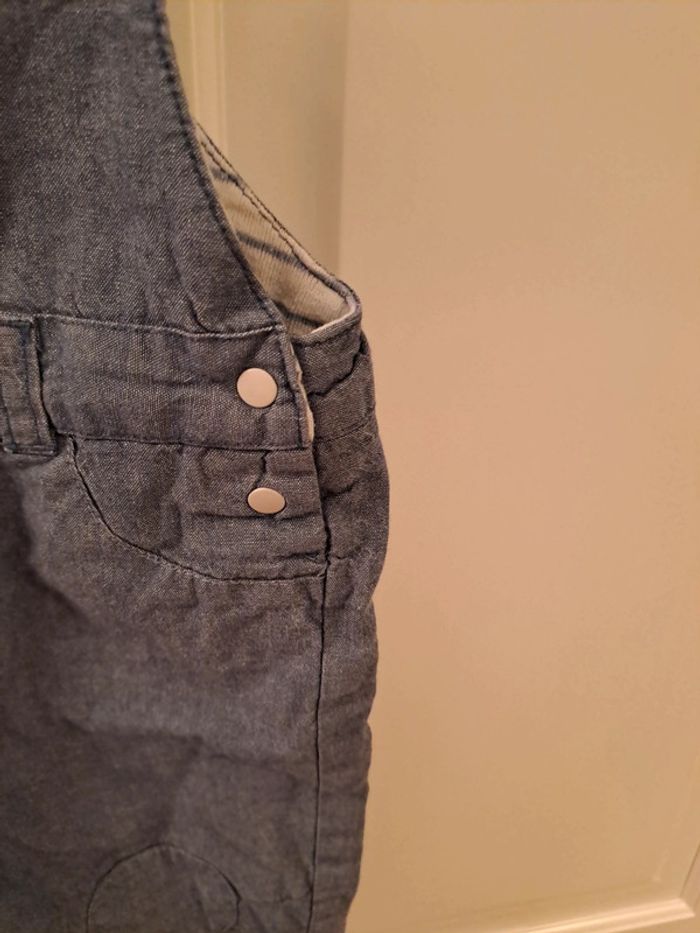 Obaibi salopette bleu taille 6 mois - photo numéro 3