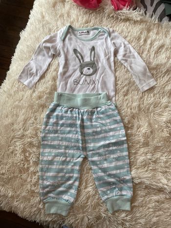 Ensemble bleu bunny