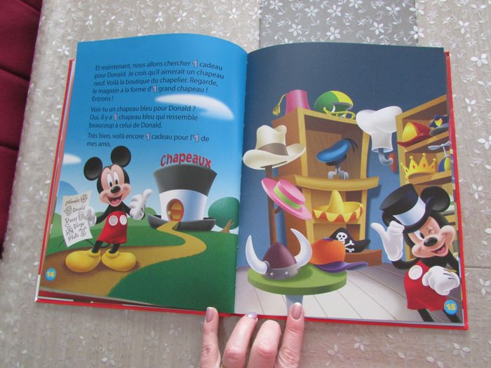 Lot de 6 livres Disney La Maison de Mickey "Les chiffres" Tomes 5 à 10 - photo numéro 3