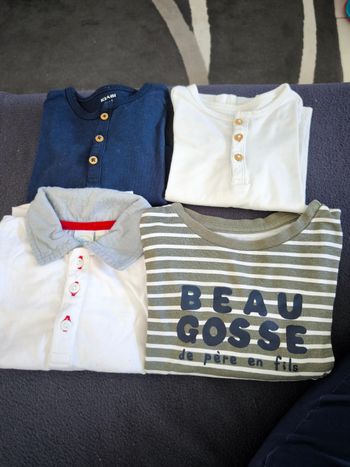 Lot de 4 Tee shirts