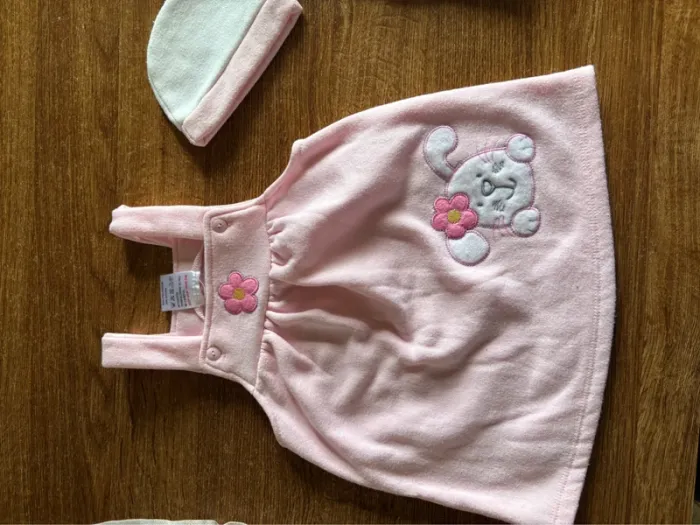 Ensemble robe bonnet pull - photo numéro 2