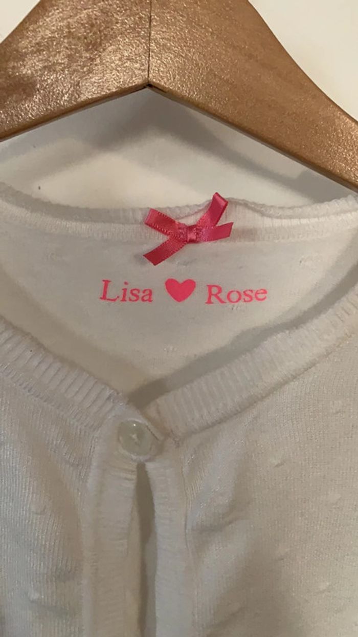 Gilet blanc Lisa Rose - photo numéro 2