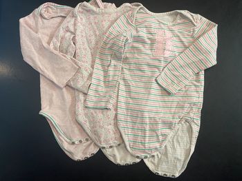 Lot 3 bodys manches longues