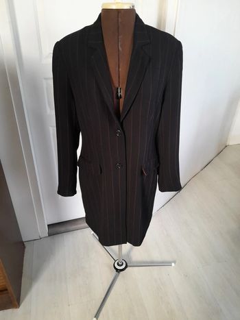 Très belle veste longue caroll vintage taille 40 / 42