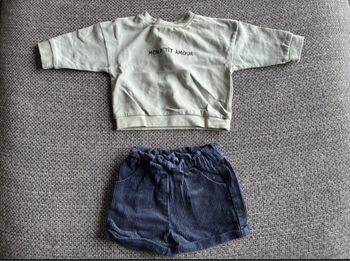 Ensemble bébé fille Amour