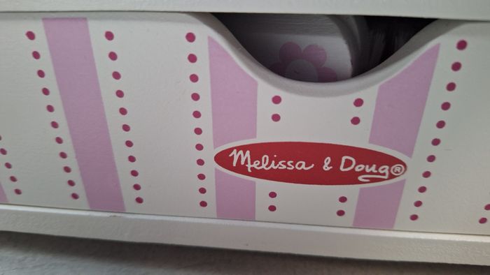 Coiffeuse de table avec accessoires melissa et doug - photo numéro 3