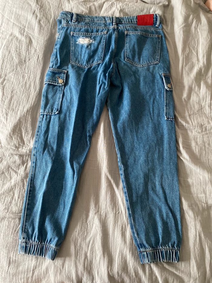 jean troué cargo taille 38 - photo numéro 2