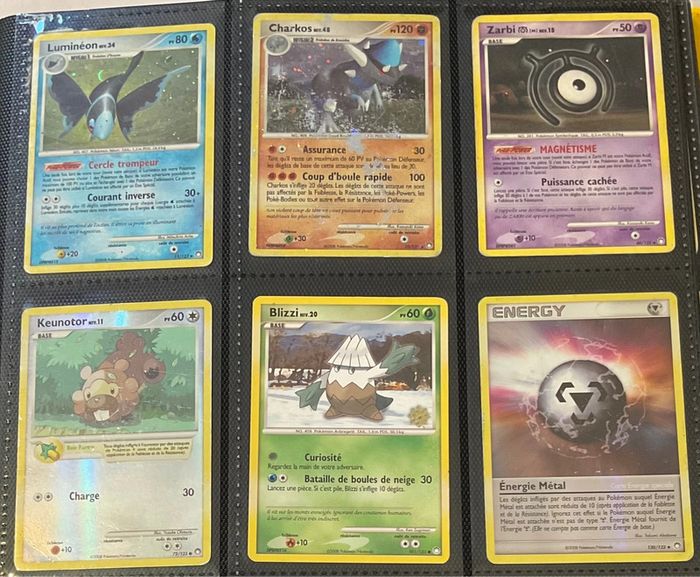Lot carte Pokémon DP