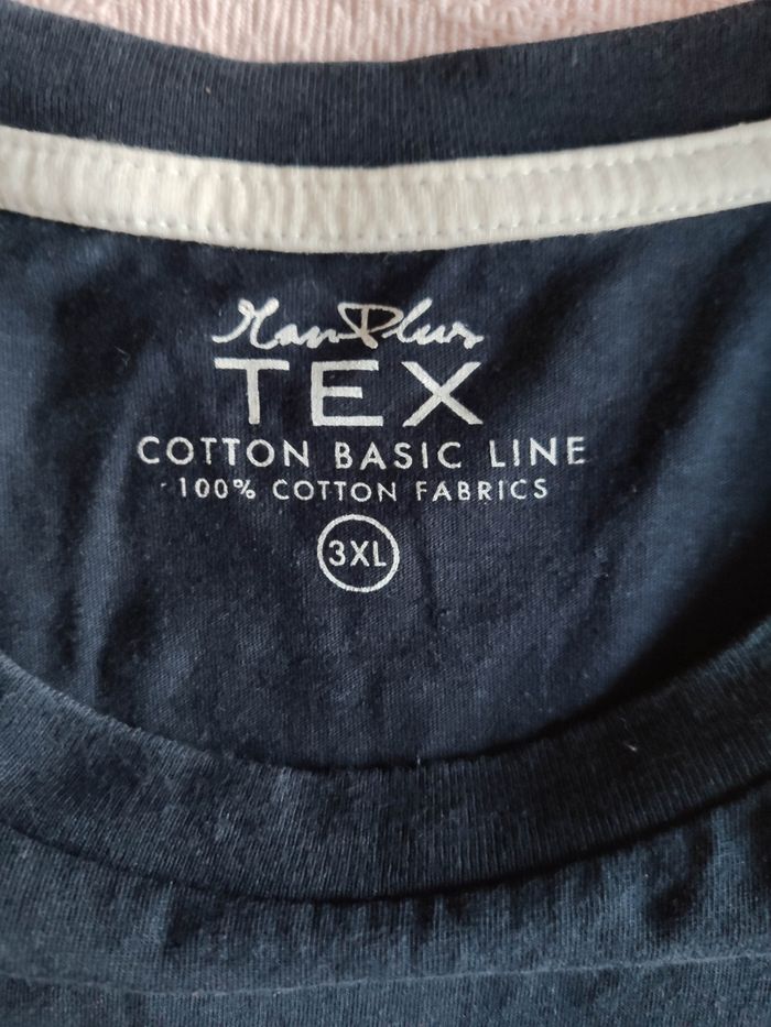 T-shirt homme bleu Tex XXXL - photo numéro 2