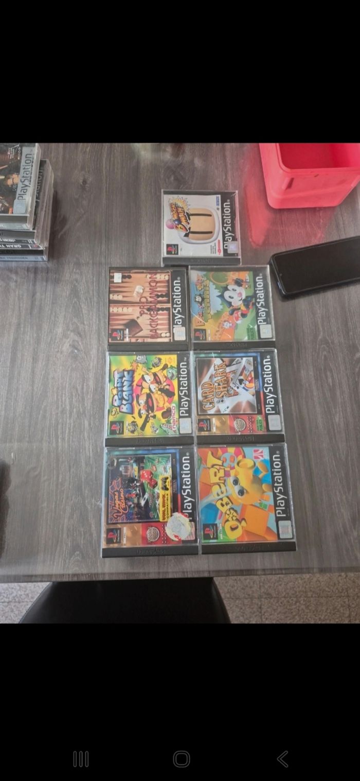 Lot divers jeux ps1