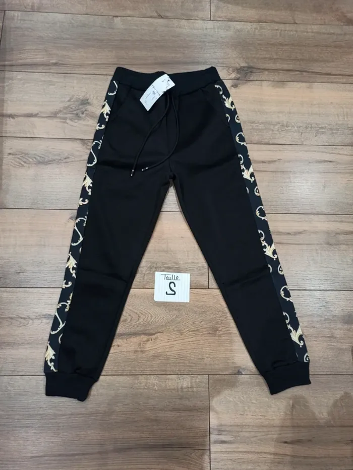 Pantalon de jogging noir homme taille S