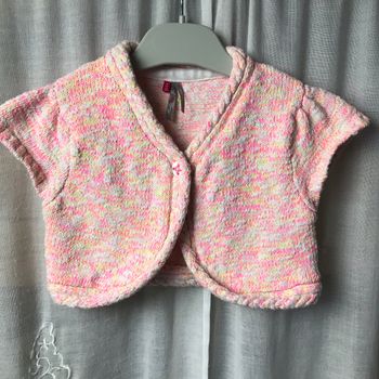 Très joli petit gilet boléro 4 ans Orchestra