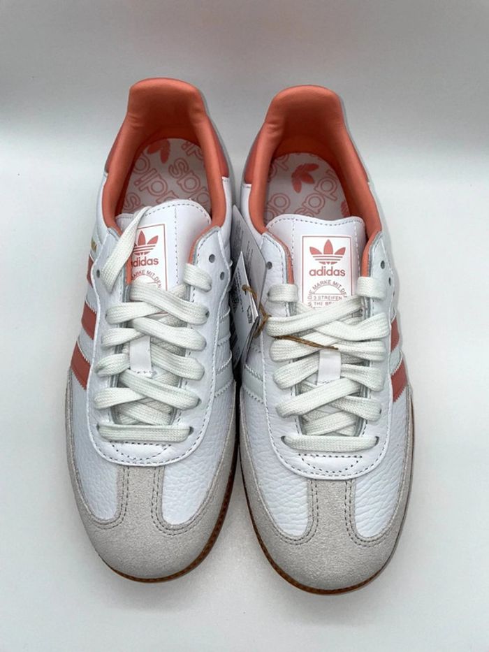 Adidas Samba OG White Wonder clay - photo numéro 4
